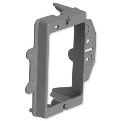 On-Q/Legrand Low-Voltage Face Mount Bracket for New Construction, 1-Gang